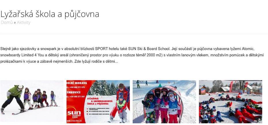 Sport Apartmán DM Dolní Morava Exterior foto